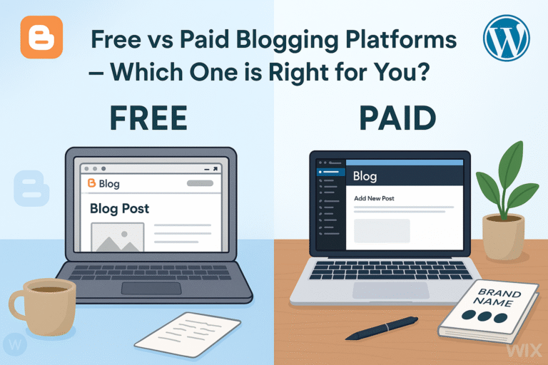 Free vs Paid Blogging Platforms: Which One is Right for You?