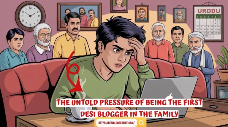 The Untold Pressure of Being the First Desi Blogger in the Family