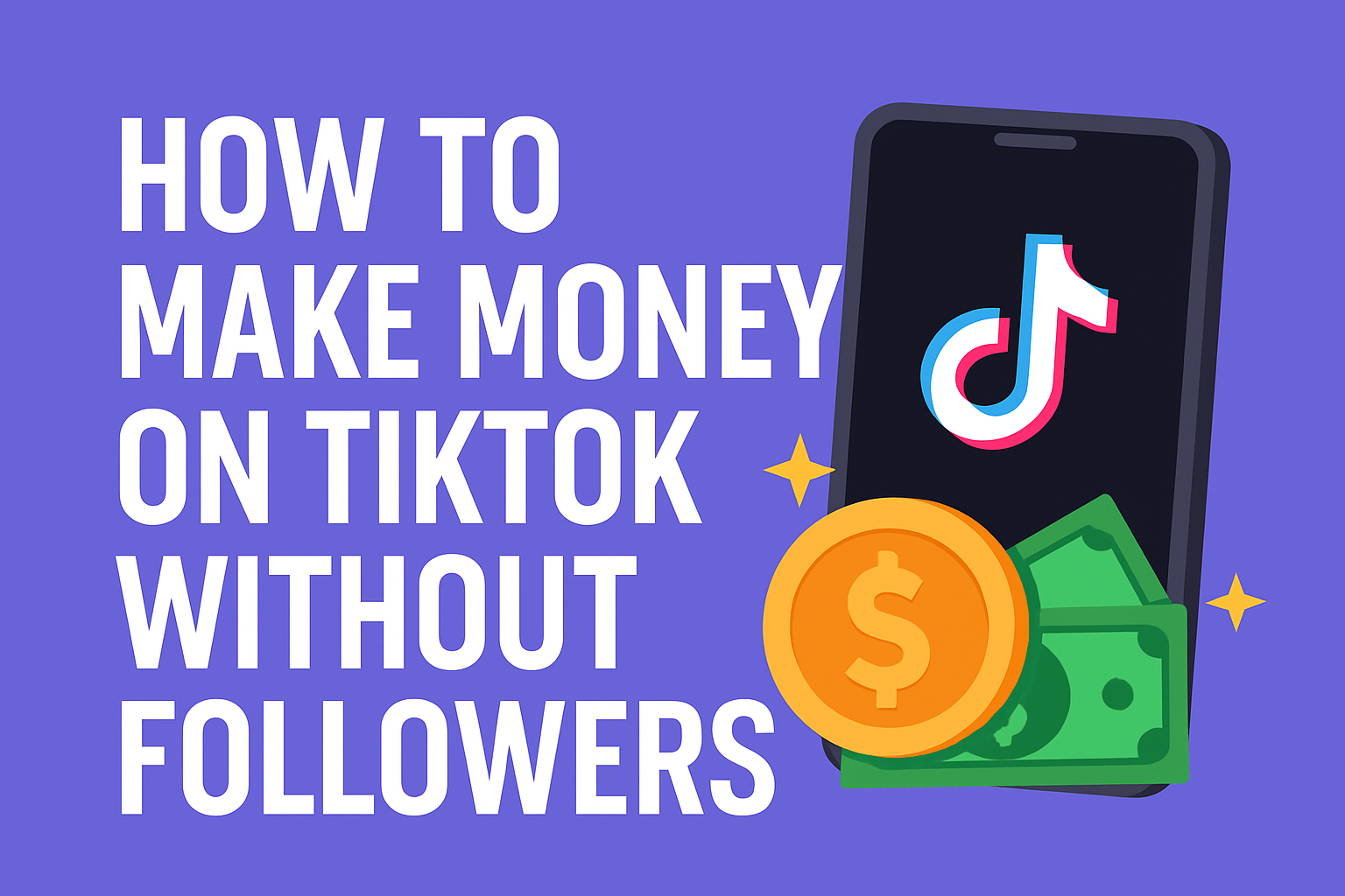 🤑 How to Make Money on TikTok Without Followers (2025 Guide for Beginners)