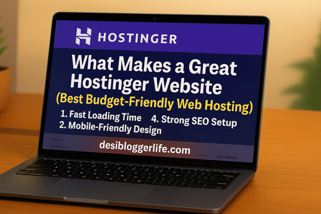 What Makes a Great Hostinger Website (Best Budget-Friendly Web Hosting)
