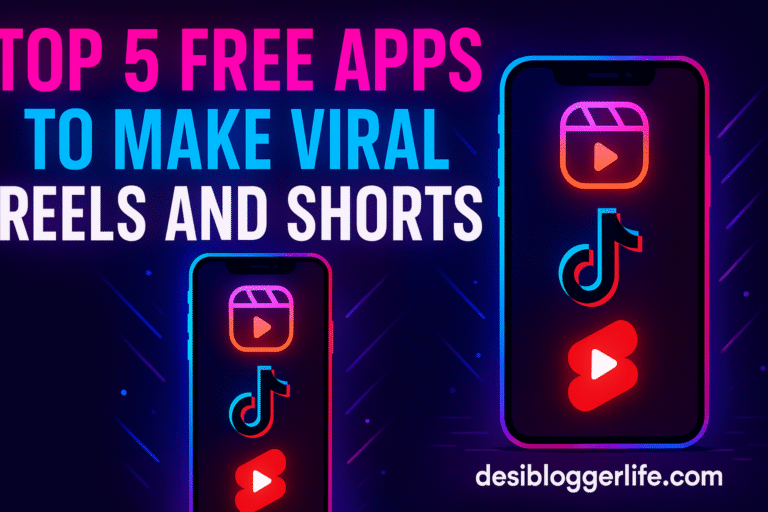 Top 5 Free Apps to Make Viral Reels and Shorts