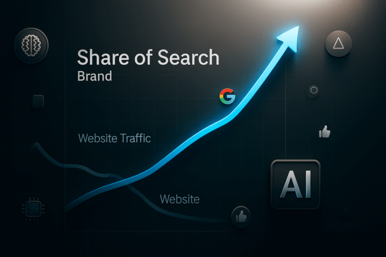 Share of Search: Why It Matters More Than Traffic in the AI Era